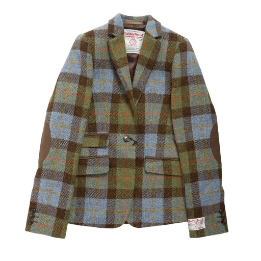 Ladies Iona Harris Tweed Jacket - Heritage Of Scotland - (HA222-C3) LOVAT TARTAN