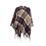 Ladies Mini Lambswool Cape Bannockbane Silver - Heritage Of Scotland - BANNOCKBANE SILVER