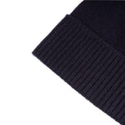 Ladies Plain Lambswool Mix Beanie Navy - Heritage Of Scotland - NAVY
