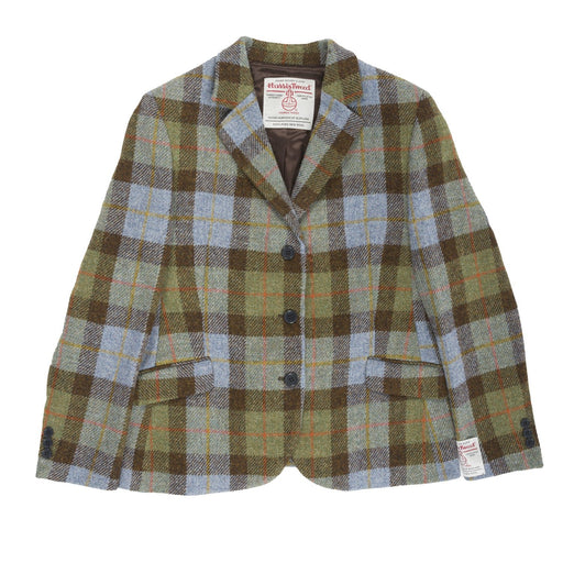 Ladies Rona Harris Tweed Jacket Lovat Check - Heritage Of Scotland - LOVAT CHECK
