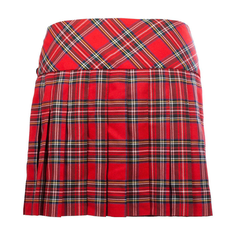 Ladies Tartan Billie Kilted Skirt Stewart Royal - Heritage Of Scotland - STEWART ROYAL