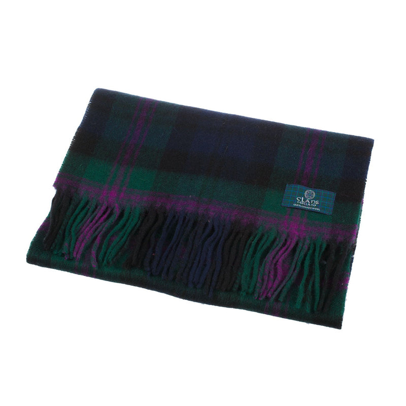 Lambswool Scottish Tartan Clan Scarf Baird - Heritage Of Scotland - BAIRD