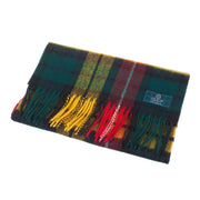 Lambswool Scottish Tartan Clan Scarf Buchanan Modern - Heritage Of Scotland - BUCHANAN MODERN
