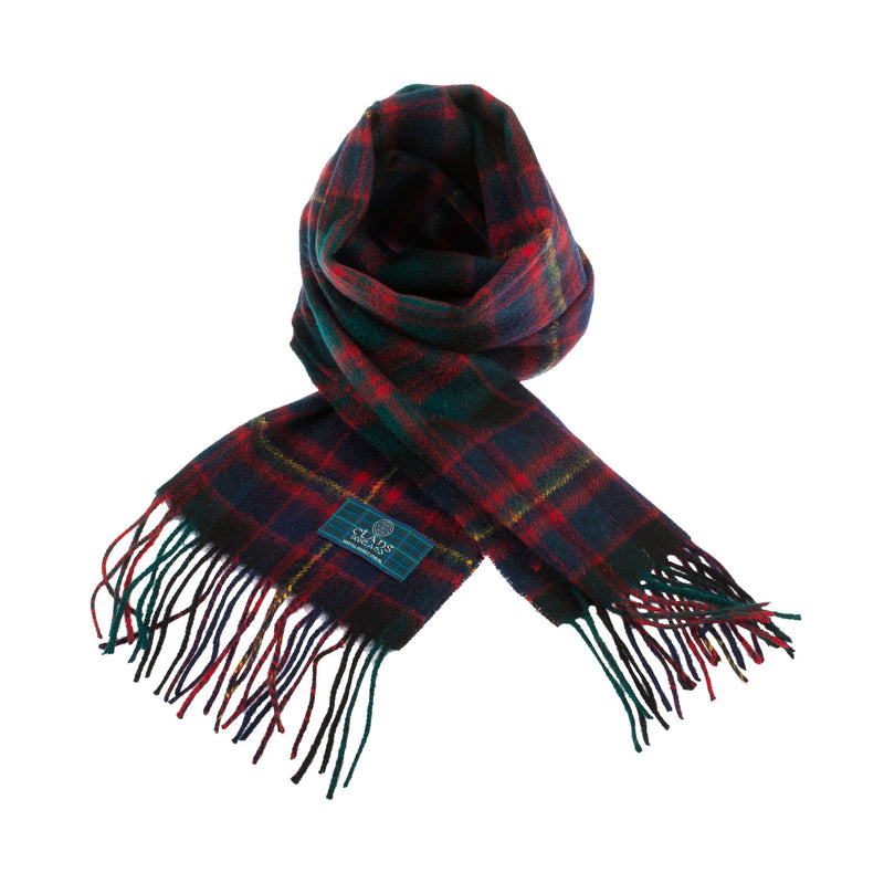Lambswool Scottish Tartan Clan Scarf Cameron Of Erracht - Heritage Of Scotland - CAMERON OF ERRACHT