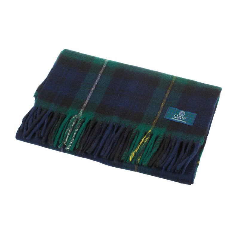 Lambswool Scottish Tartan Clan Scarf Campbell Of Argyll - Heritage Of Scotland - CAMPBELL OF ARGYLL