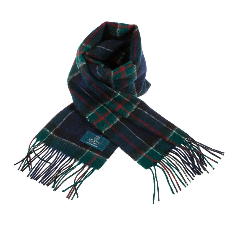 Lambswool Scottish Tartan Clan Scarf Colquhoun - Heritage Of Scotland - COLQUHOUN