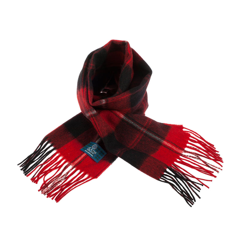 Lambswool Scottish Tartan Clan Scarf Cunningham - Heritage Of Scotland - CUNNINGHAM