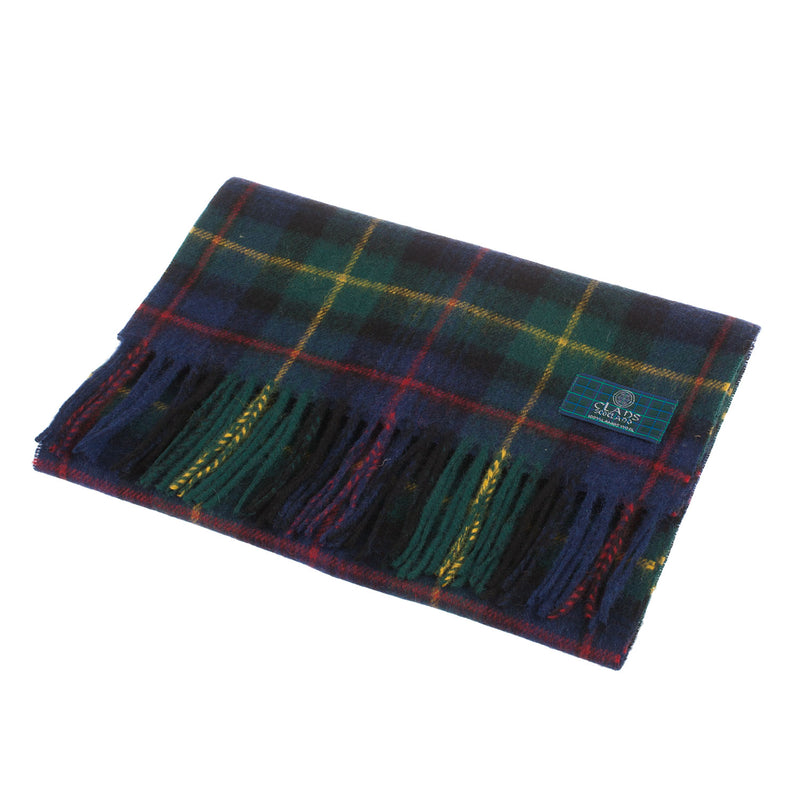 Lambswool Scottish Tartan Clan Scarf Farquharson - Heritage Of Scotland - FARQUHARSON