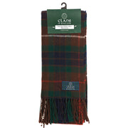 Lambswool Scottish Tartan Clan Scarf Fraser Hunting - Heritage Of Scotland - FRASER HUNTING