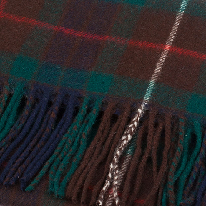Lambswool Scottish Tartan Clan Scarf Fraser Hunting - Heritage Of Scotland - FRASER HUNTING