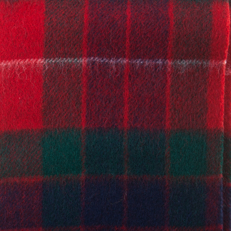 Lambswool Scottish Tartan Clan Scarf Fraser Red - Heritage Of Scotland - FRASER RED