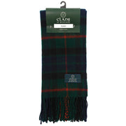 Lambswool Scottish Tartan Clan Scarf Gunn - Heritage Of Scotland - GUNN