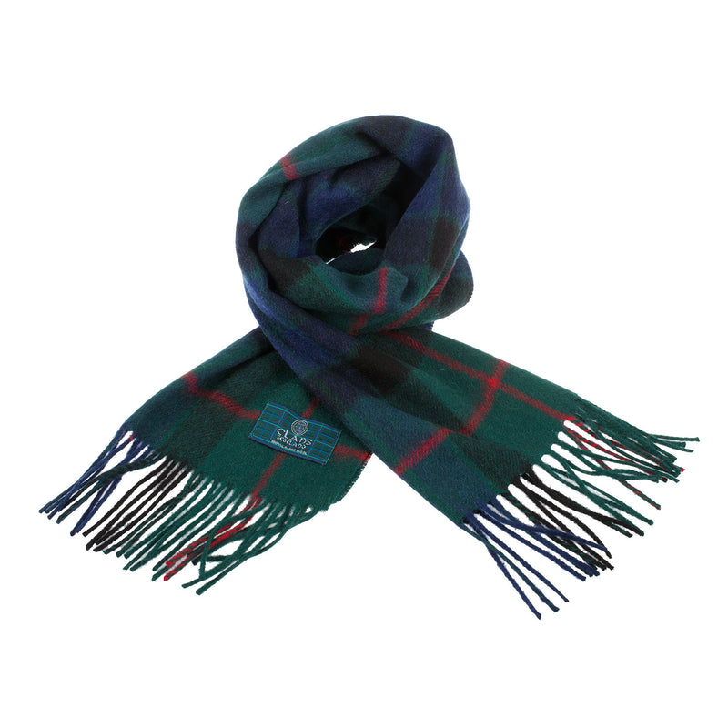 Lambswool Scottish Tartan Clan Scarf Gunn - Heritage Of Scotland - GUNN