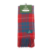 Lambswool Scottish Tartan Clan Scarf Hamilton Red - Heritage Of Scotland - HAMILTON RED
