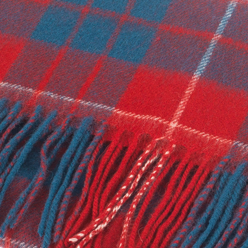 Lambswool Scottish Tartan Clan Scarf Hamilton Red - Heritage Of Scotland - HAMILTON RED