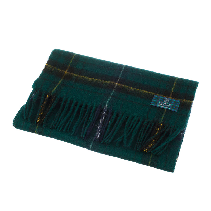 Lambswool Scottish Tartan Clan Scarf Henderson - Heritage Of Scotland - HENDERSON