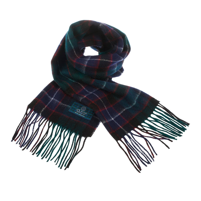 Lambswool Scottish Tartan Clan Scarf Hunter - Heritage Of Scotland - HUNTER