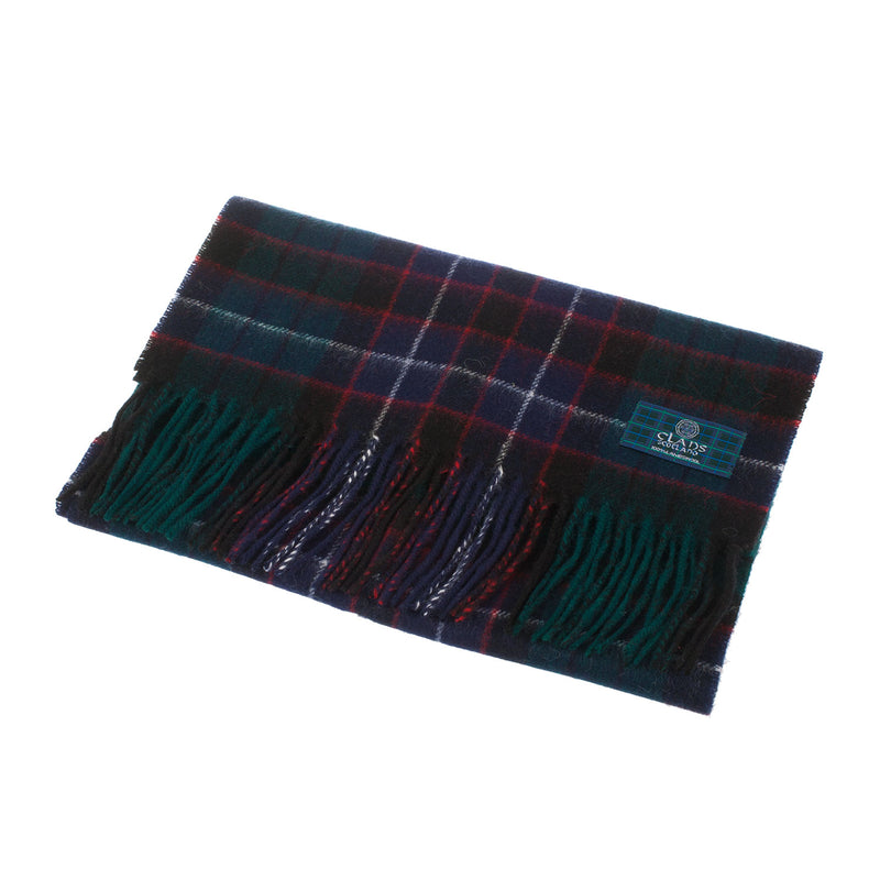 Lambswool Scottish Tartan Clan Scarf Hunter - Heritage Of Scotland - HUNTER