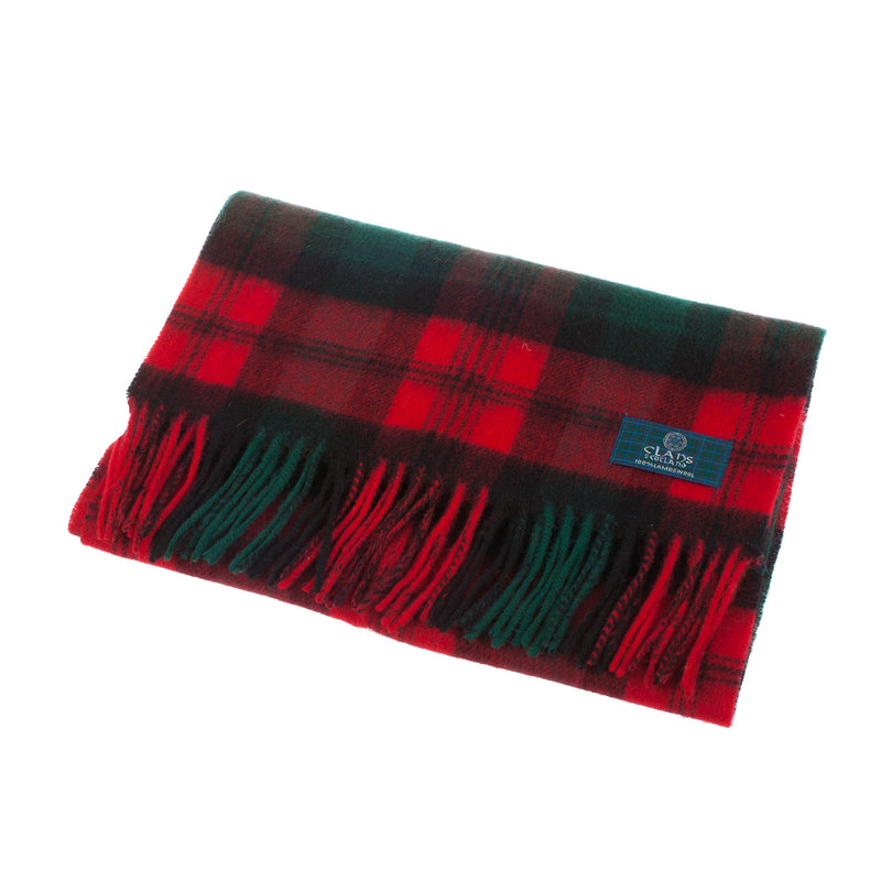Lambswool Scottish Tartan Clan Scarf Kerr - Heritage Of Scotland - KERR