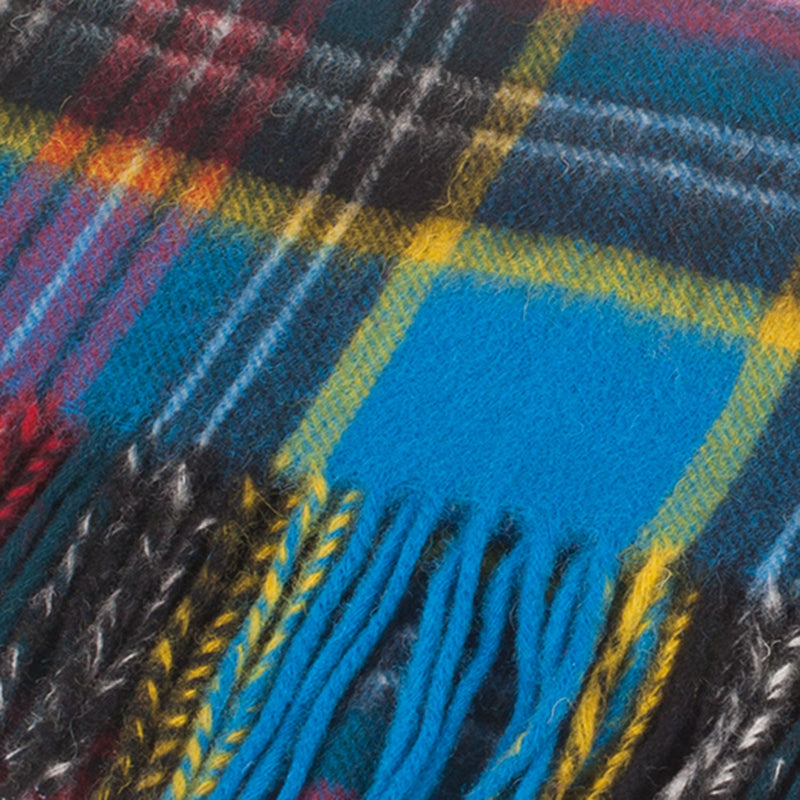 Lambswool Scottish Tartan Clan Scarf Macbeth - Heritage Of Scotland - MACBETH