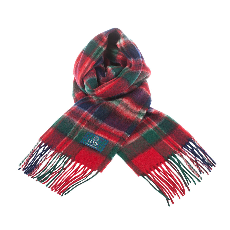 Lambswool Scottish Tartan Clan Scarf Macfarlane Clan - Heritage Of Scotland - MACFARLANE CLAN