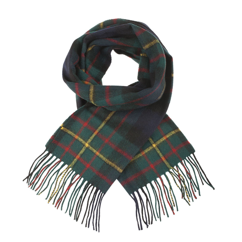 Lambswool Scottish Tartan Clan Scarf Maclaren - Heritage Of Scotland - MACLAREN