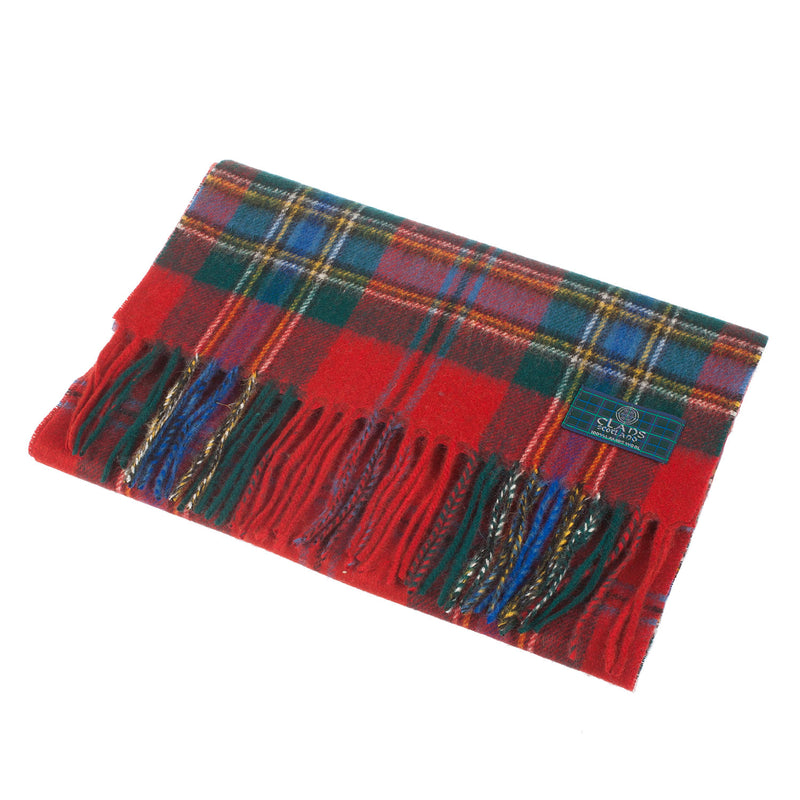 Lambswool Scottish Tartan Clan Scarf Maclean Of Duart - Heritage Of Scotland - MACLEAN OF DUART
