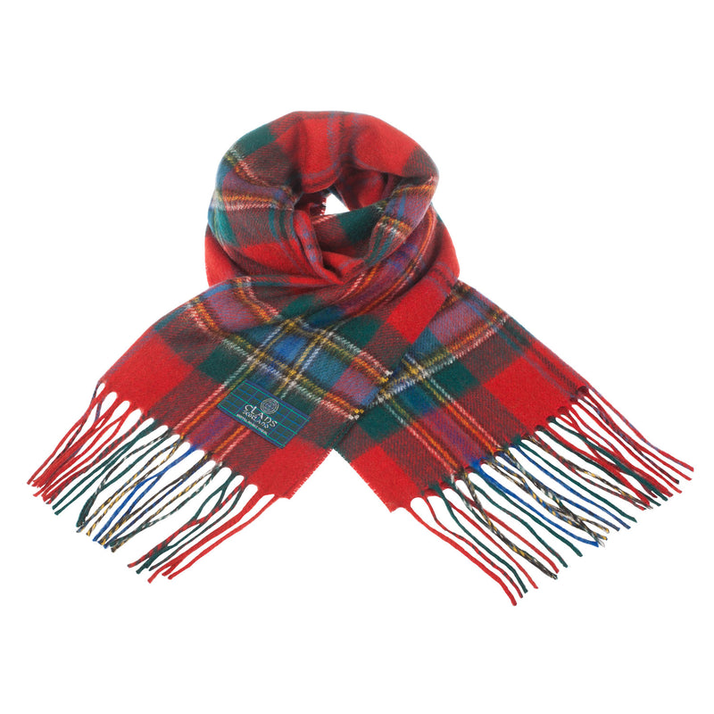 Lambswool Scottish Tartan Clan Scarf Maclean Of Duart - Heritage Of Scotland - MACLEAN OF DUART