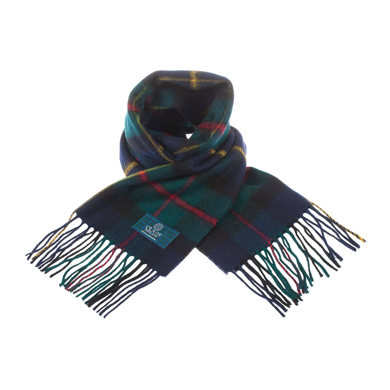 Lambswool Scottish Tartan Clan Scarf Macleod Of Harris - Heritage Of Scotland - MACLEOD OF HARRIS