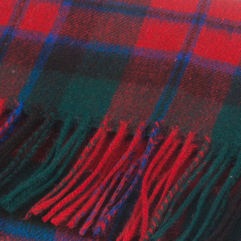 Lambswool Scottish Tartan Clan Scarf Macnaughton - Heritage Of Scotland - MACNAUGHTON