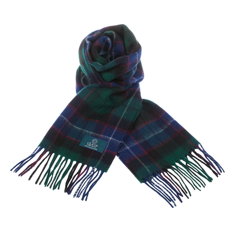 Lambswool Scottish Tartan Clan Scarf Mitchell - Heritage Of Scotland - MITCHELL