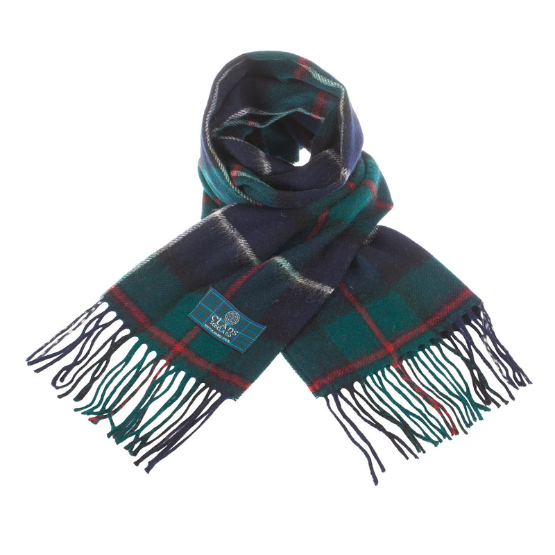 Lambswool Scottish Tartan Clan Scarf Robertson Hunting - Heritage Of Scotland - ROBERTSON HUNTING