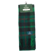 Lambswool Scottish Tartan Clan Scarf Ross Hunting - Heritage Of Scotland - ROSS HUNTING