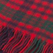 Lambswool Scottish Tartan Clan Scarf Ross Red - Heritage Of Scotland - ROSS RED