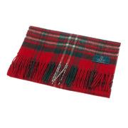 Lambswool Scottish Tartan Clan Scarf Scott Red - Heritage Of Scotland - SCOTT RED