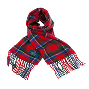 Lambswool Scottish Tartan Clan Scarf Sinclair Red - Heritage Of Scotland - SINCLAIR RED