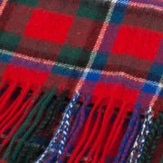 Lambswool Scottish Tartan Clan Scarf Sinclair Red - Heritage Of Scotland - SINCLAIR RED