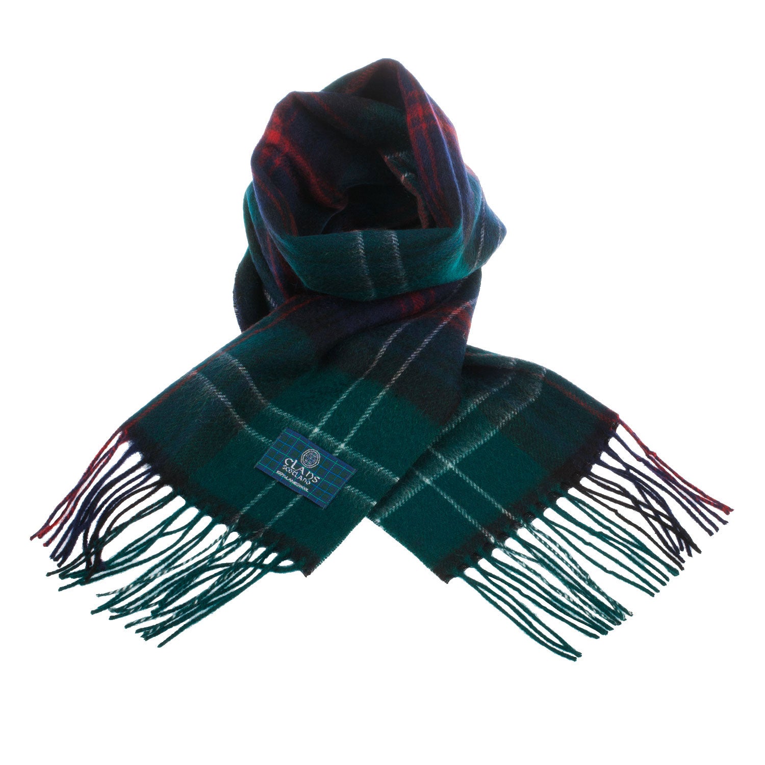 Lambswool Scottish Tartan Clan Scarf Sutherland Old - Heritage Of Scotland - SUTHERLAND OLD