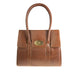 Leather Shoulder Bag Cognac - Heritage Of Scotland - COGNAC
