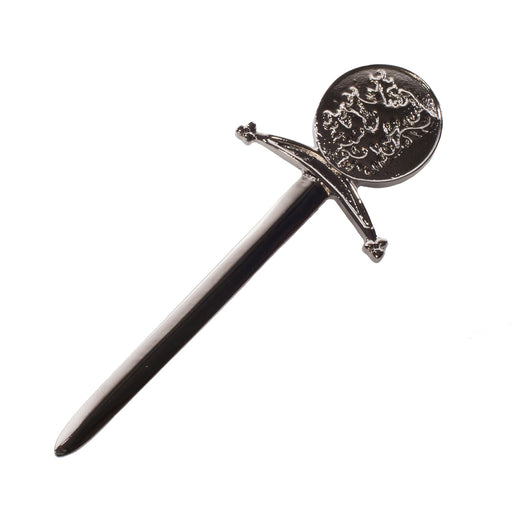 Lion Rampant Kilt Pin Antique Finish - Heritage Of Scotland - ANTIQUE FINISH