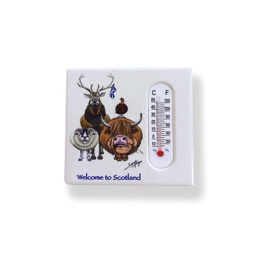 Magnet-Thermometer Welcome To Scotland - Heritage Of Scotland - NA