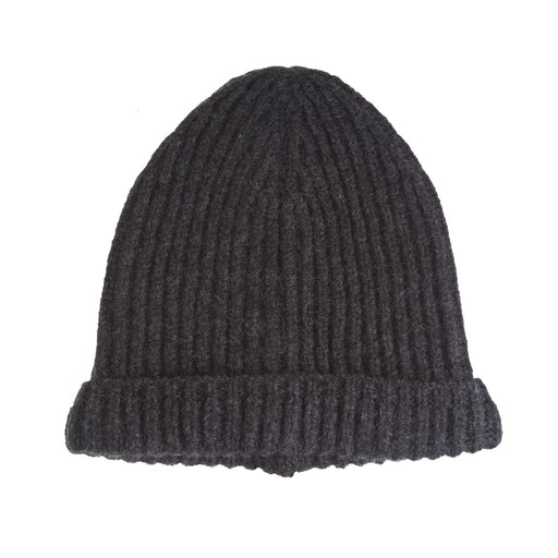 Marchbrae Gents Lamaine Single Beanie Charcoal - Heritage Of Scotland - CHARCOAL