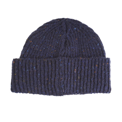 Marchbrae Gents Soft Donegal Beanie Navy - Heritage Of Scotland - NAVY