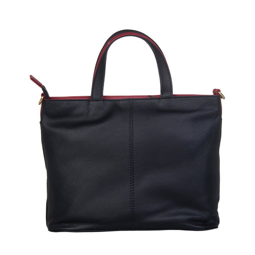 Mason Multi Way Grab Bag - Heritage Of Scotland - BLACK/RED