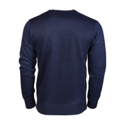 Men's Argyle Ballantrae Jumper Crew Nec Royal Blue - Heritage Of Scotland - ROYAL BLUE