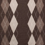 Men's Argyle Ballantrae Jumper Dark Brown - Heritage Of Scotland - DARK BROWN