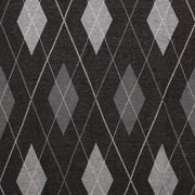 Men's Argyle Ballantrae Jumper Half Zip Black - Heritage Of Scotland - BLACK