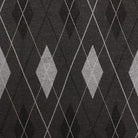 Men's Argyle Ballantrae Jumper Half Zip Charcoal - Heritage Of Scotland - CHARCOAL