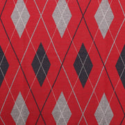 Men's Argyle Ballantrae Jumper Red - Heritage Of Scotland - RED