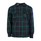 Men's Casual Tartan Sherpa Jacket Black Watch - Heritage Of Scotland - BLACK WATCH